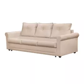 Диван ФС Нири натуральная кожа кремовый 236x89x86