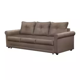 Диван ФС Нири натуральная кожа серо-бежевый 236x89x86