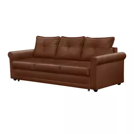Диван ФС Нири натуральная кожа светло-коричневый 236x89x86