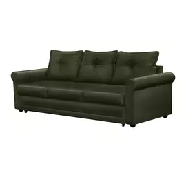 Диван ФС Нири натуральная кожа зеленый 236x89x86