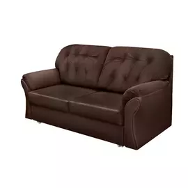 Диван ФС Ноа натуральная кожа красно-коричневый 205x96x98