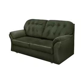 Диван ФС Ноа натуральная кожа зеленый 205x96x98