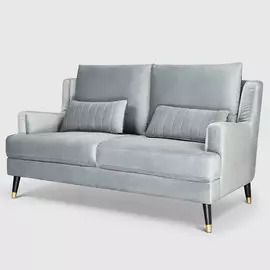 Диван Liyasi Эви 2-х местный серый 156x94x91 см