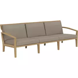 Диван трехместный 780в х 2190ш х 890г ироко таупе - VO.12.06.130