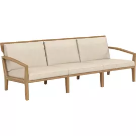 Диван трехместный 780в х 2190ш х 890г тик бежевый - VO.12.06.078
