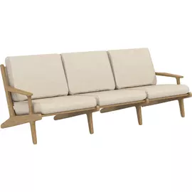 Диван трехместный 805ш х 2240в х 935г ироко бежевый - SG.12.06.092