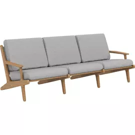 Диван трехместный 805ш х 2240в х 935г тик светло-серый - SG.12.06.084
