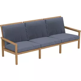 Диван трехместный 870в х 2190ш х 865г тик карбон - BR.12.06.080