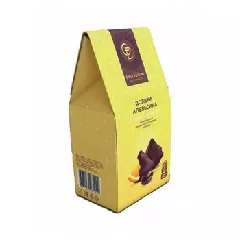 Дольки апельсина Dolcedolka горький шоколад, 95 г