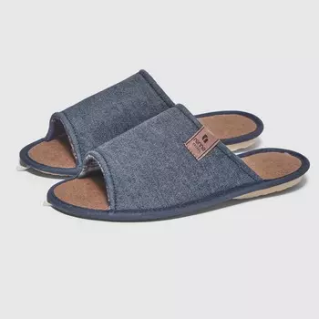 Домашние тапочки Renne синие р.43