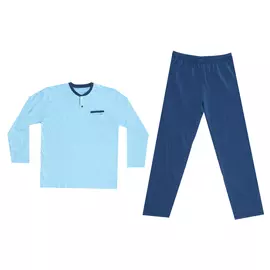 Домашний мужской костюм Xiamen Honesty MP-120 голубой/синий