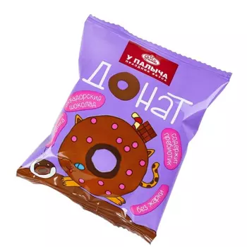 Донат От Палыча с тёмным шоколадом 30 г