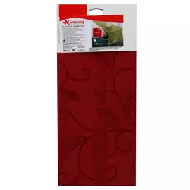 Дорожка Gemitex ramage бордо 40x140