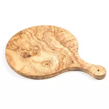 Доска Olivier круглая с ручкой 43/30 см