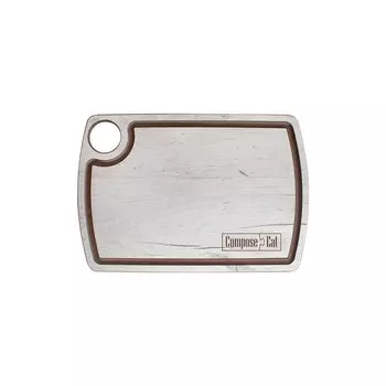 Доска разделочная ComposeEat дуб белый 22х15 см