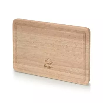 Доска разделочная Fissman из гевеи 28х18х1,5 см