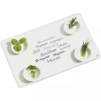 Доска разделочная Kesper травы 40х30 см стекло