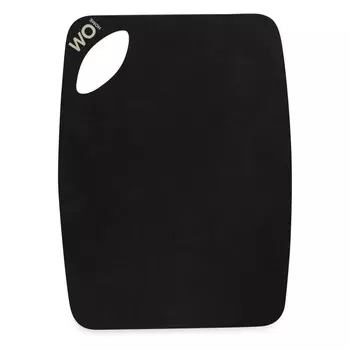 Доска разделочная WO Home Dream древесный композит черная 20x15 см