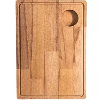 Доска сервировочная ДТРД с секцией для соуса 32х22 см