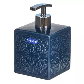 Дозатор для мыла Wenko sanitary cordoba тёмн-синий