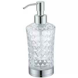 Дозатор для жидкого мыла Boheme Provanse серебряный 8х20,5 см