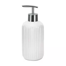 Дозатор для жидкого мыла Kleine Wolke Mallow белый 7х17 см