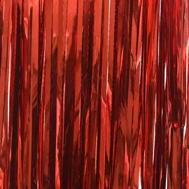 Дождь искусственный Kaemingk красный 90х200 см