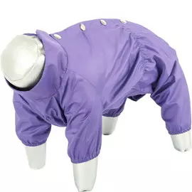 Дождевик для собак Yoriki Пурпурный плащ мальчик XL 32 см
