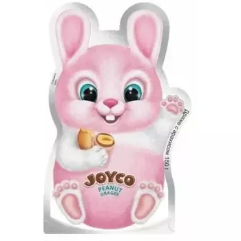 Драже JOYCO заяц с арахисом 150 г