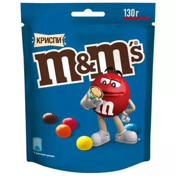 Драже M&M's криспи 130 г