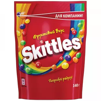 Драже Skittles Фрукты, 140 г