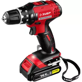Дрель-шуруповерт ЗУБР ДА-14.4-2-Ли КНМ2