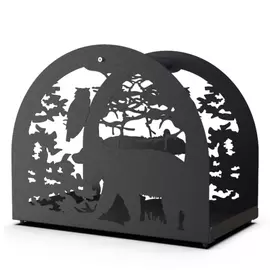 Дровница Grillux медведь