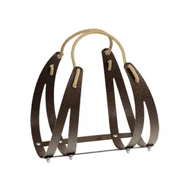 Дровница Grillux с пеньковой ручкой L