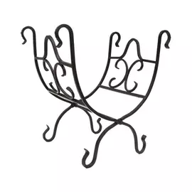 Дровница Royal Flame черная 35х53 см