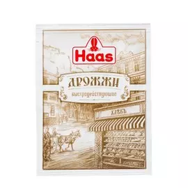 Дрожжи сухие Haas пекарские 7 г