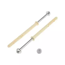 Дюбель фасадный Партнер с ш.г. оцинков. шурупом PT 10х 80 (4 шт.)