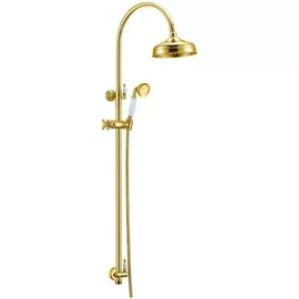 Душевая стойка Boheme Imperiale золотая 20,8х46,8х130 см