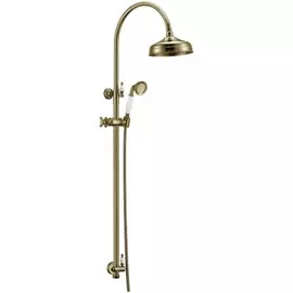 Душевая стойка Boheme Medici бронзовая 20,8х46,8х130 см