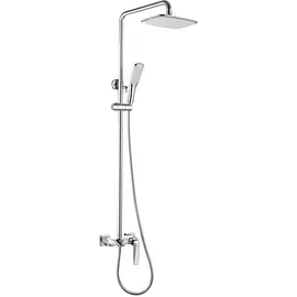 Душевая стойка Boheme Venturo серебряная 25х56,1х122 см