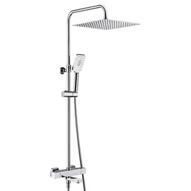 Душевой комплект с термостатическим смесителем Wasserkraft Thermo A19901