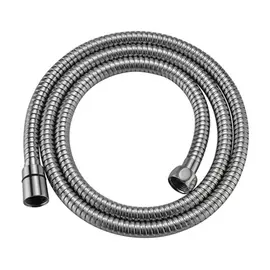 Душевой шланг Wasserkraft 150 см матовый хром (A100)