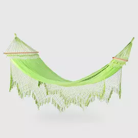 Двухместный гамак Besta Fiesta Тулип зеленый 380 см