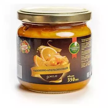 Джем Урожайный край тыквенно-цитрусовый 350 г