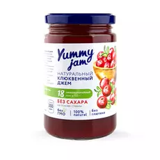 Джем Yummy клюквенный, без сахара 350 г