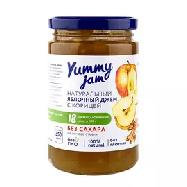 Джем Yummy яблоко, корица, без сахара 350 г