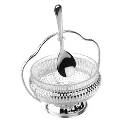 Джемница с ручкой и ложечкой Queen Anne 12х15 см