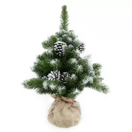 Ель искусственная Царь-Ёлка Императорская заснеженная 60 см (ИПС-60)