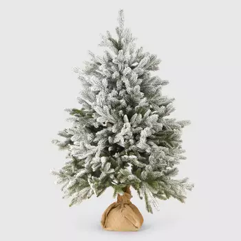 Ель искусственная White Rabbit красноярская заснеженная 100 см