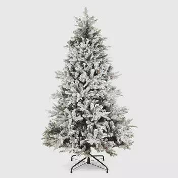 Ель искусственная White Rabbit морозная с шишками 215 см